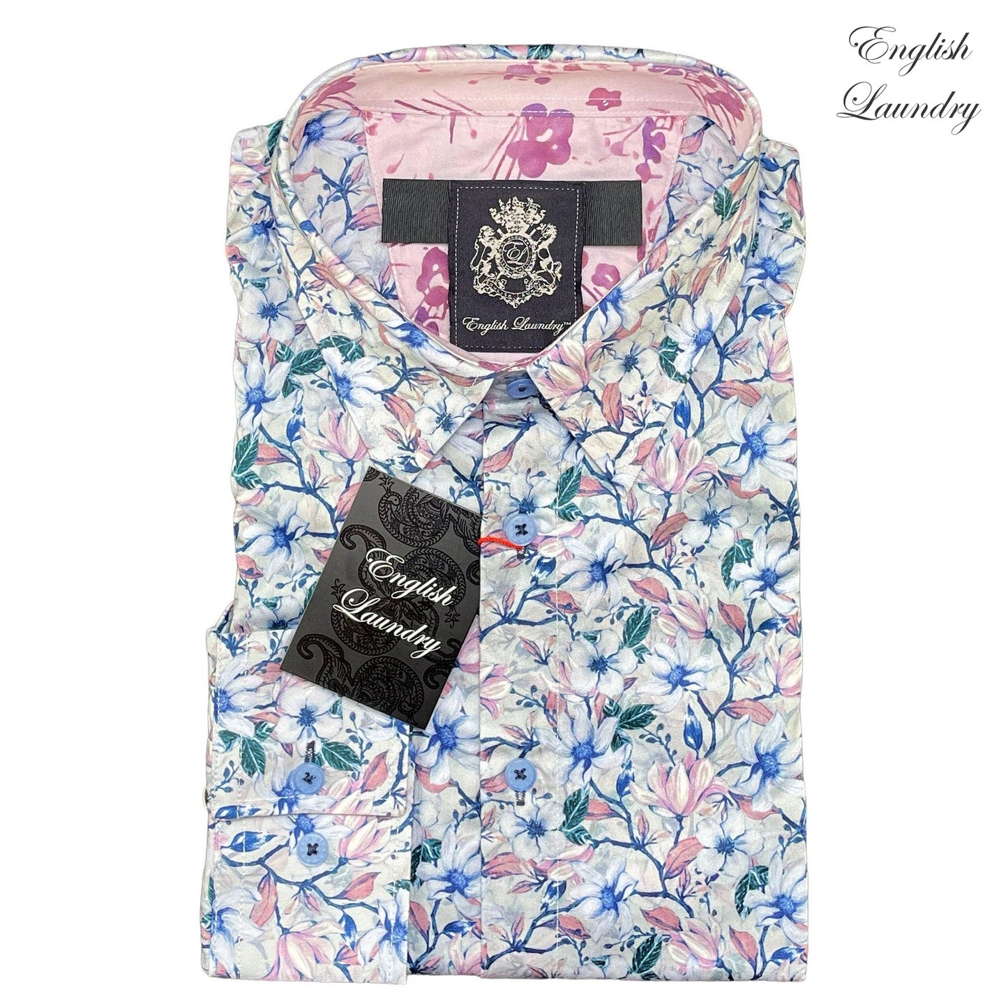 English Laundry (EL2187) bottom-straight approved tidy pack shot with English Laundry transparent logo