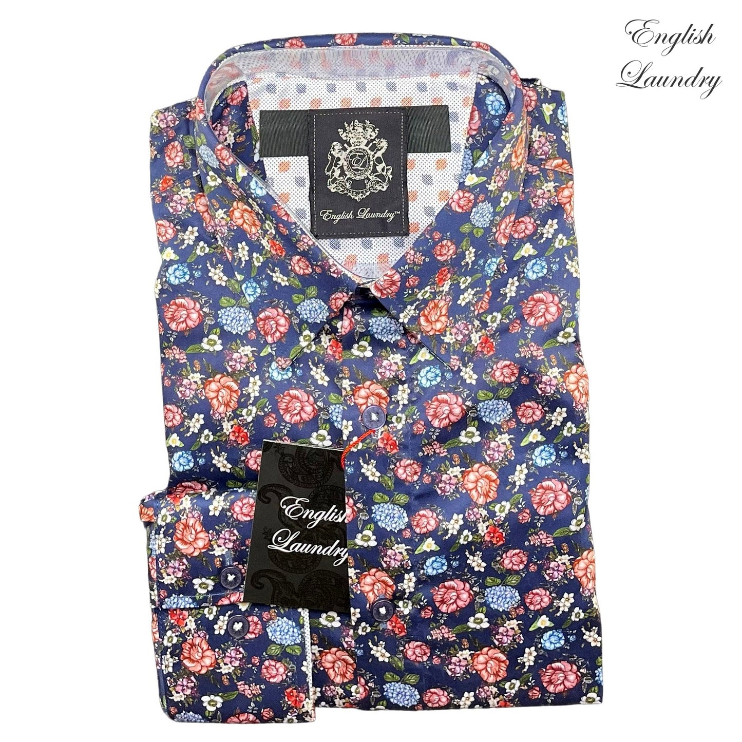 English Laundry (EL2303) long sleeve shirt product image 1 at BigNiteOut NZ