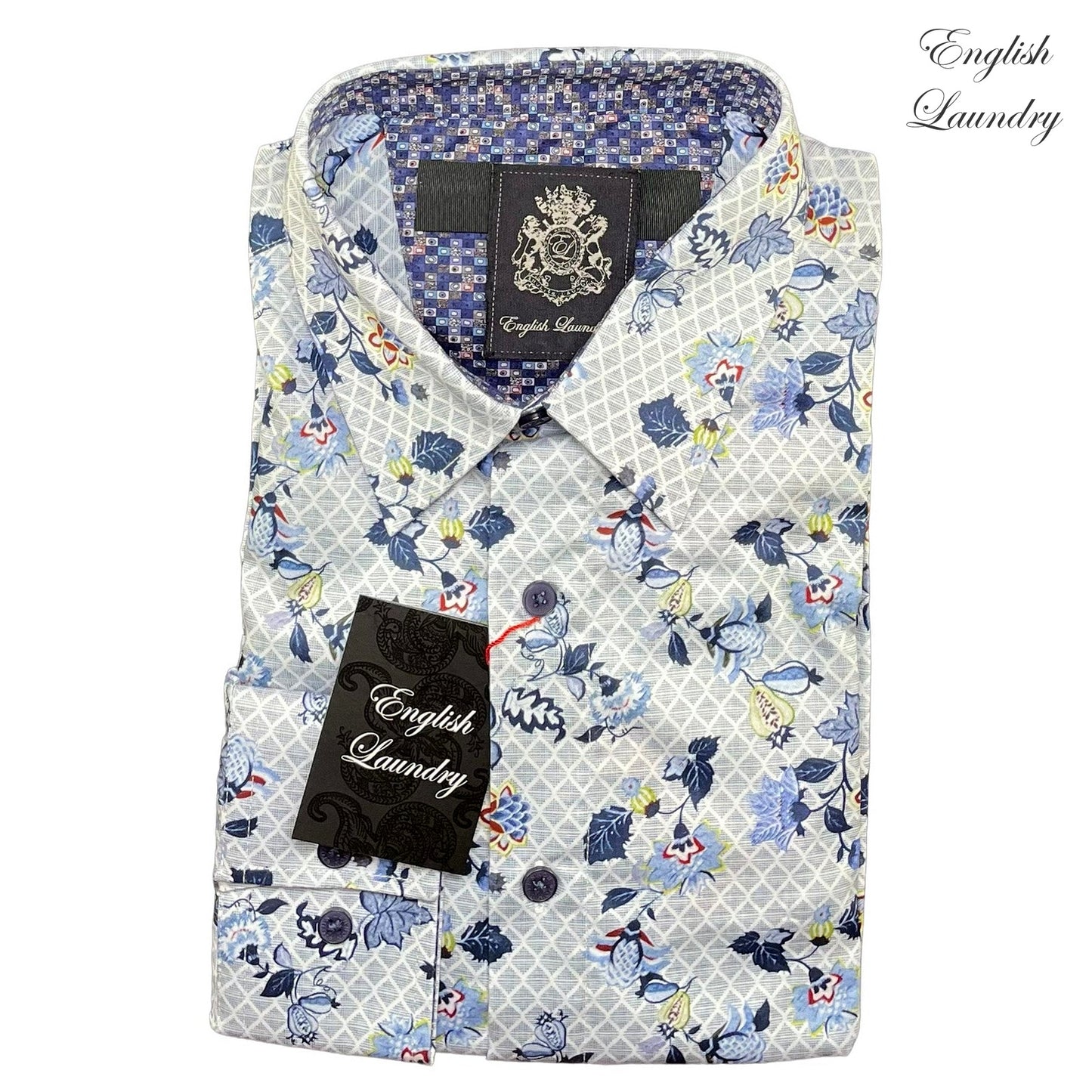 English Laundry (EL2312) bottom-straight approved tidy pack shot with English Laundry transparent logo