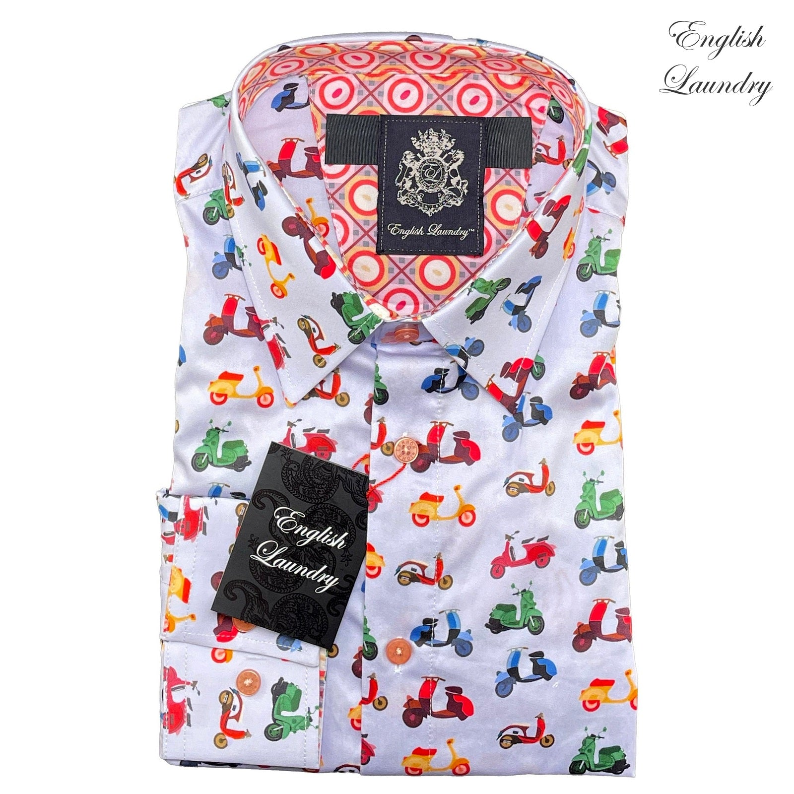 English Laundry (EL2232) bottom-straight approved tidy pack shot with English Laundry transparent logo