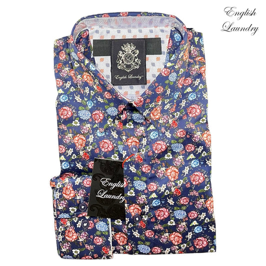 English Laundry (EL2303) long sleeve shirt product image 1 at BigNiteOut NZ