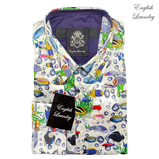 English Laundry (EL2383) men’s shirt product image 1 at BigNiteOut NZ