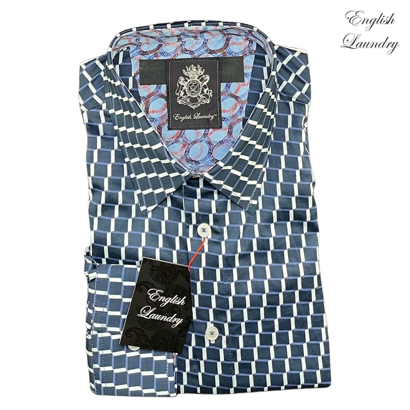 English Laundry (EL2412) long sleeve shirt product image 1 at BigNiteOut NZ