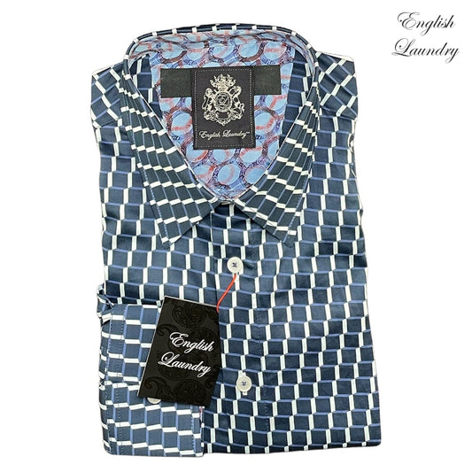 English Laundry (EL2412) long sleeve shirt product image 1 at BigNiteOut NZ