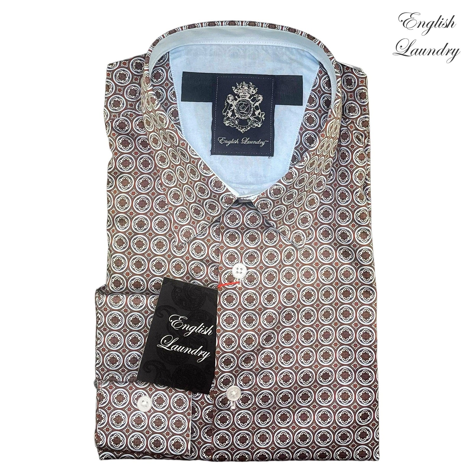 English Laundry (EL2469) men's shirt by English Laundry at BigNiteOut NZ