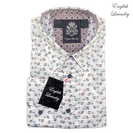 English Laundry (EL2467) long sleeve shirt product image 1 at BigNiteOut NZ