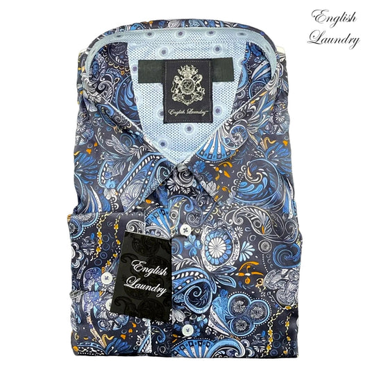 English Laundry (EL2556) bottom-straight approved tidy pack shot with English Laundry transparent logo