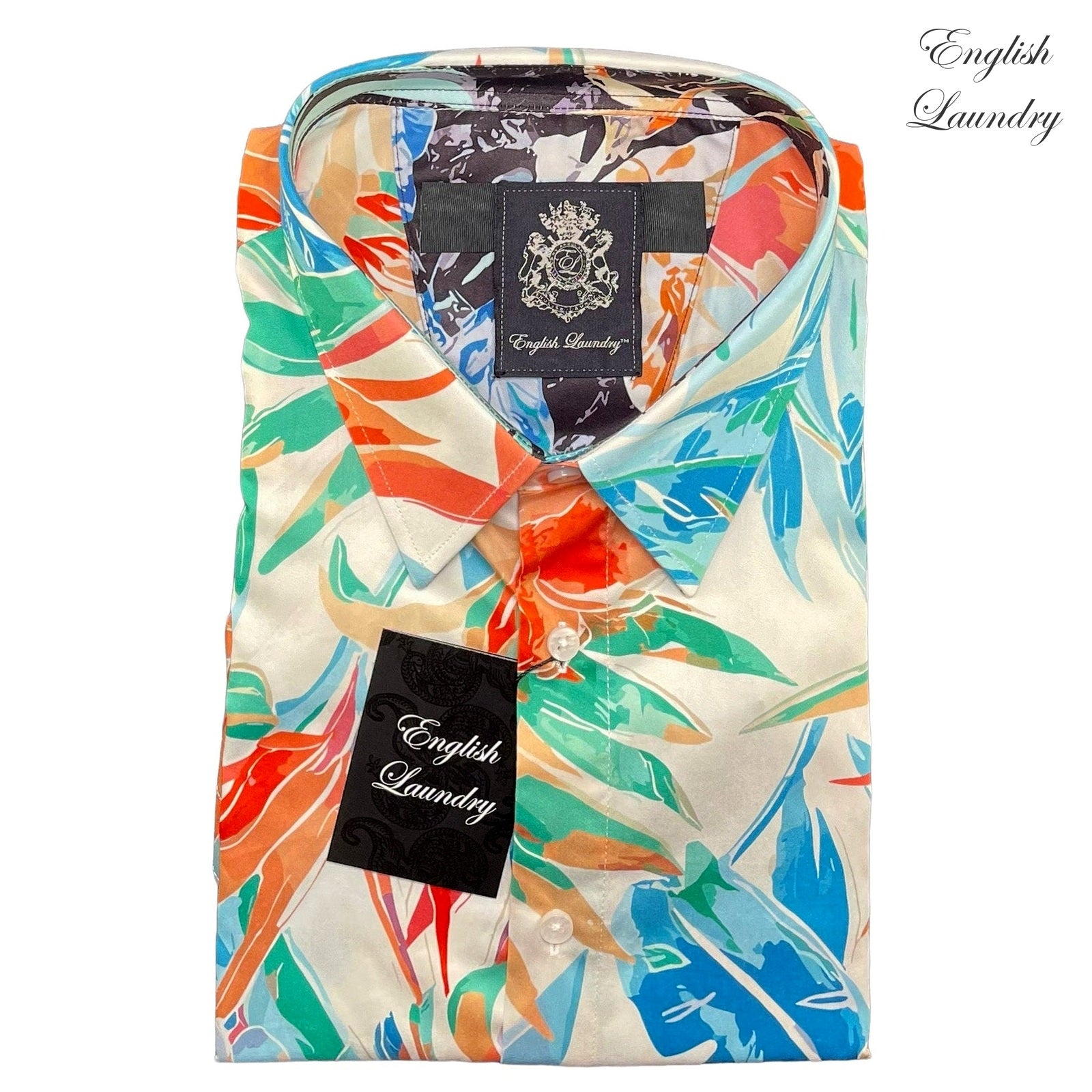 English Laundry (EL2587 SS) men's shirt by English Laundry at BigNiteOut NZ
