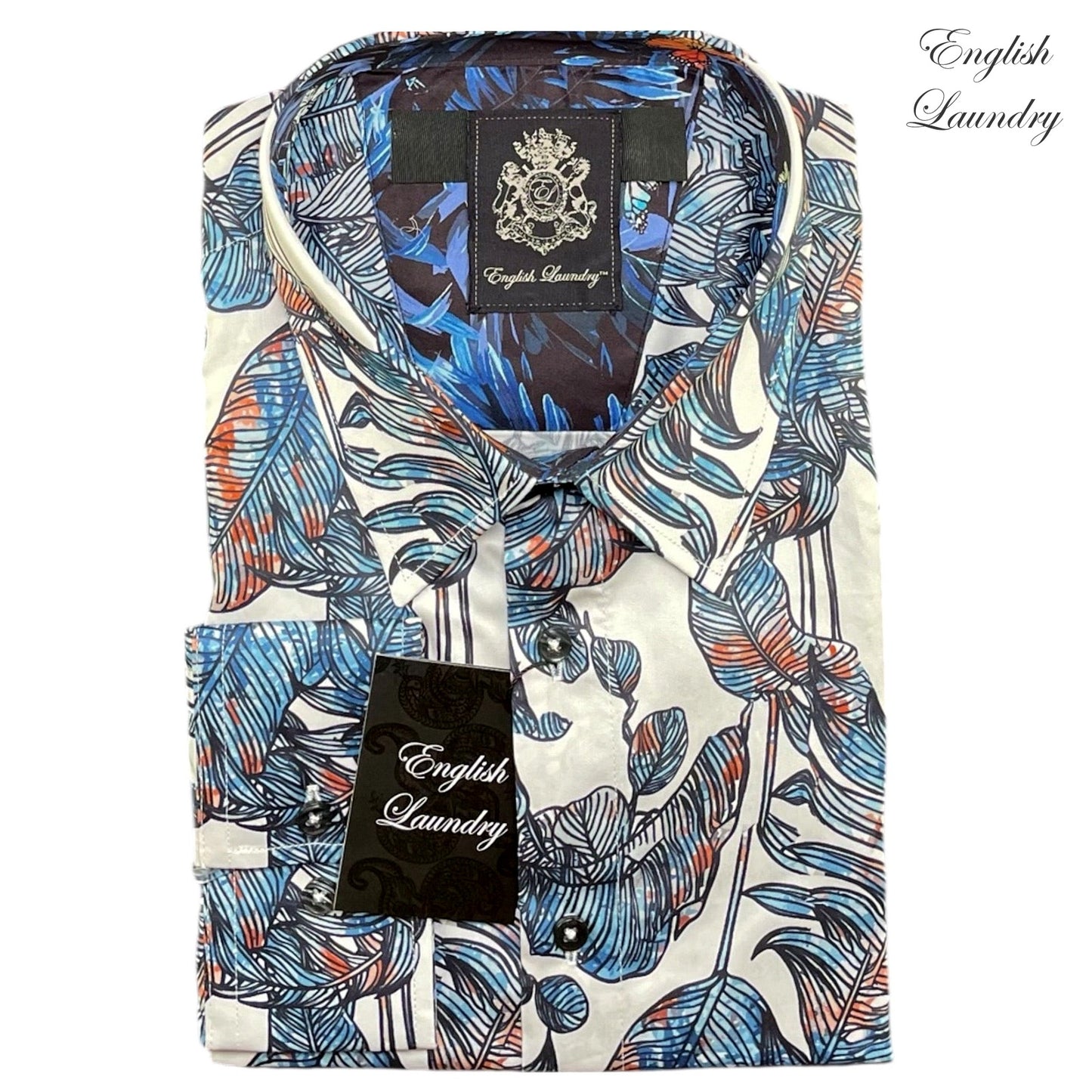 English Laundry (EL2569) men's shirt by English Laundry at BigNiteOut NZ