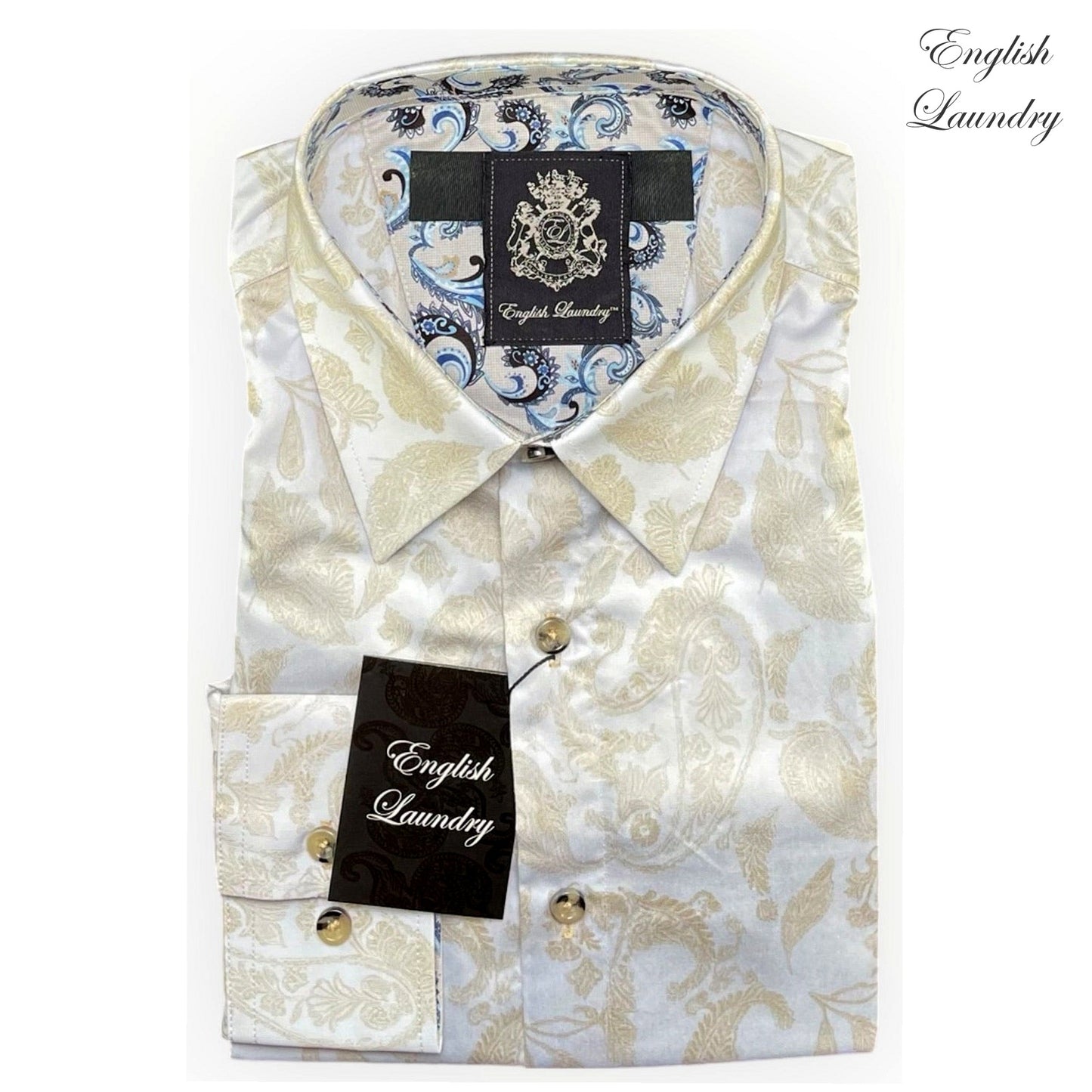 English Laundry (EL2603) men's shirt by English Laundry at BigNiteOut NZ