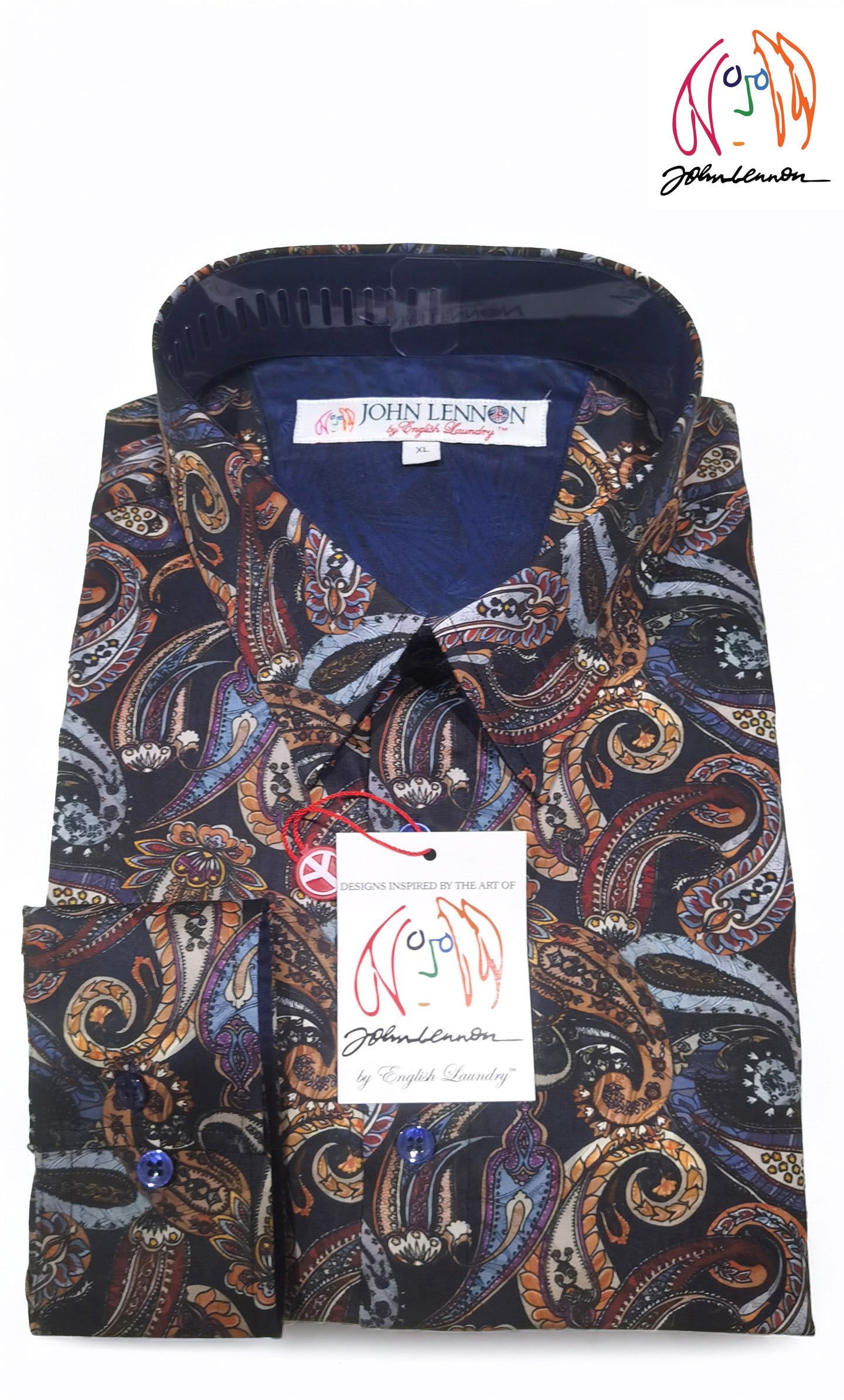 Paisley patterned shirt 